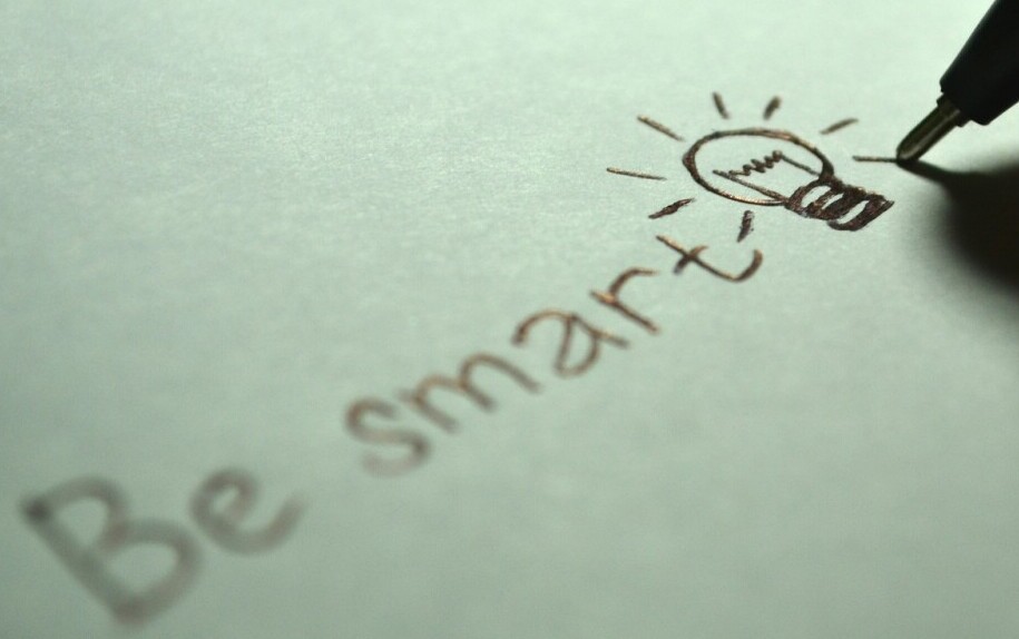 be smart and think mindset