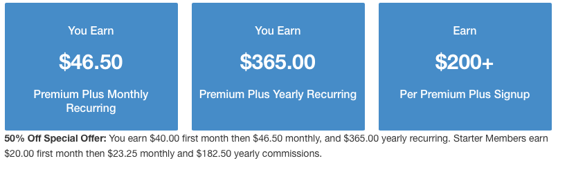 wealthy affiliate commission